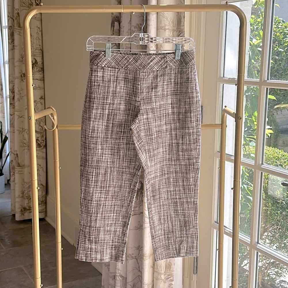 Talbots crop pants, 2P